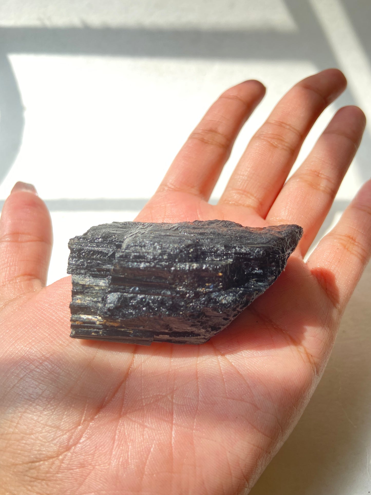 Black tourmaline raw Crystals