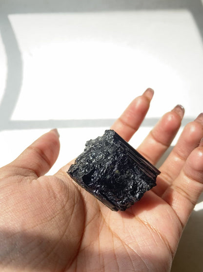 Black tourmaline raw Crystals