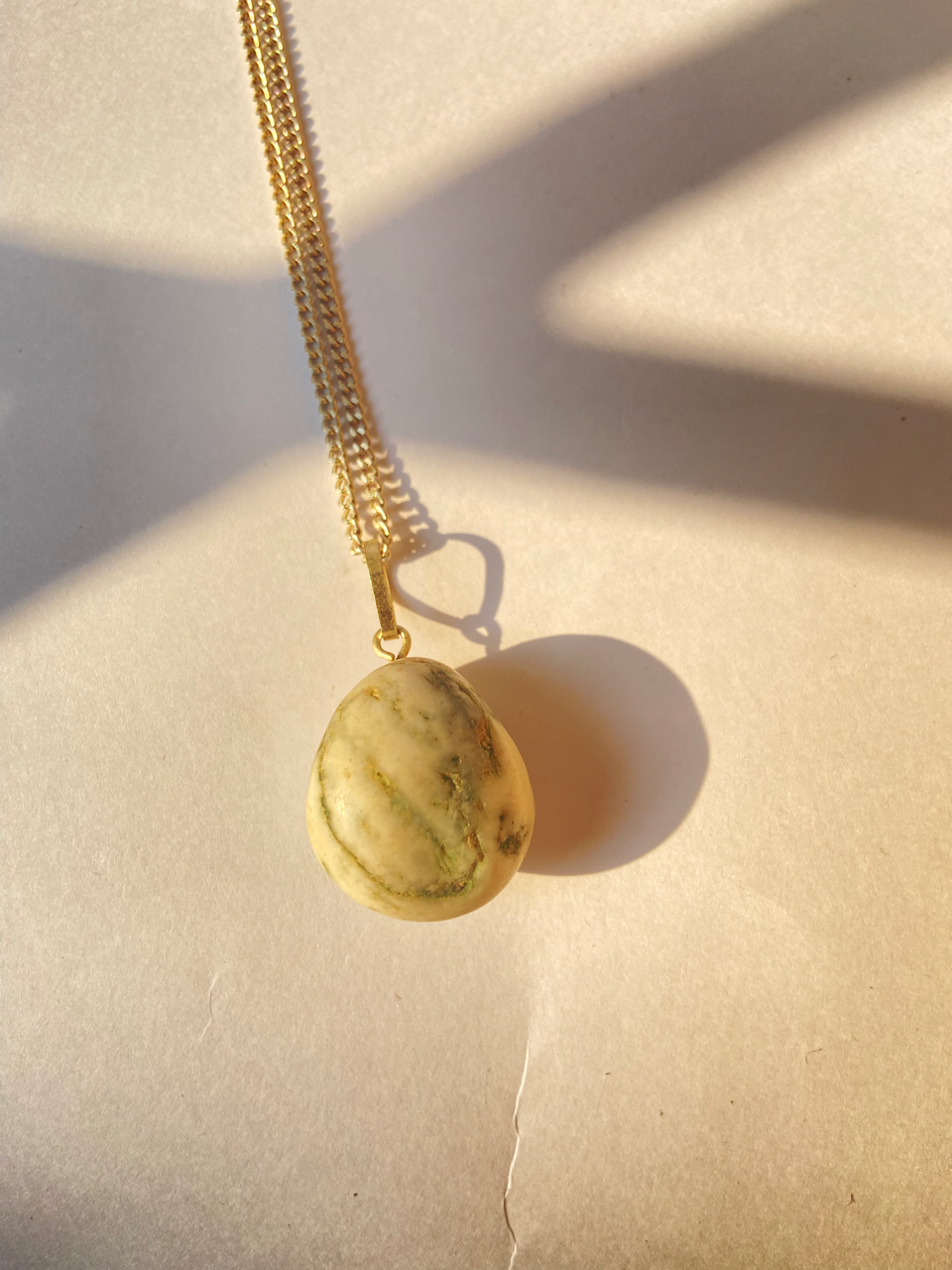 Tree agate Tumble Pendant