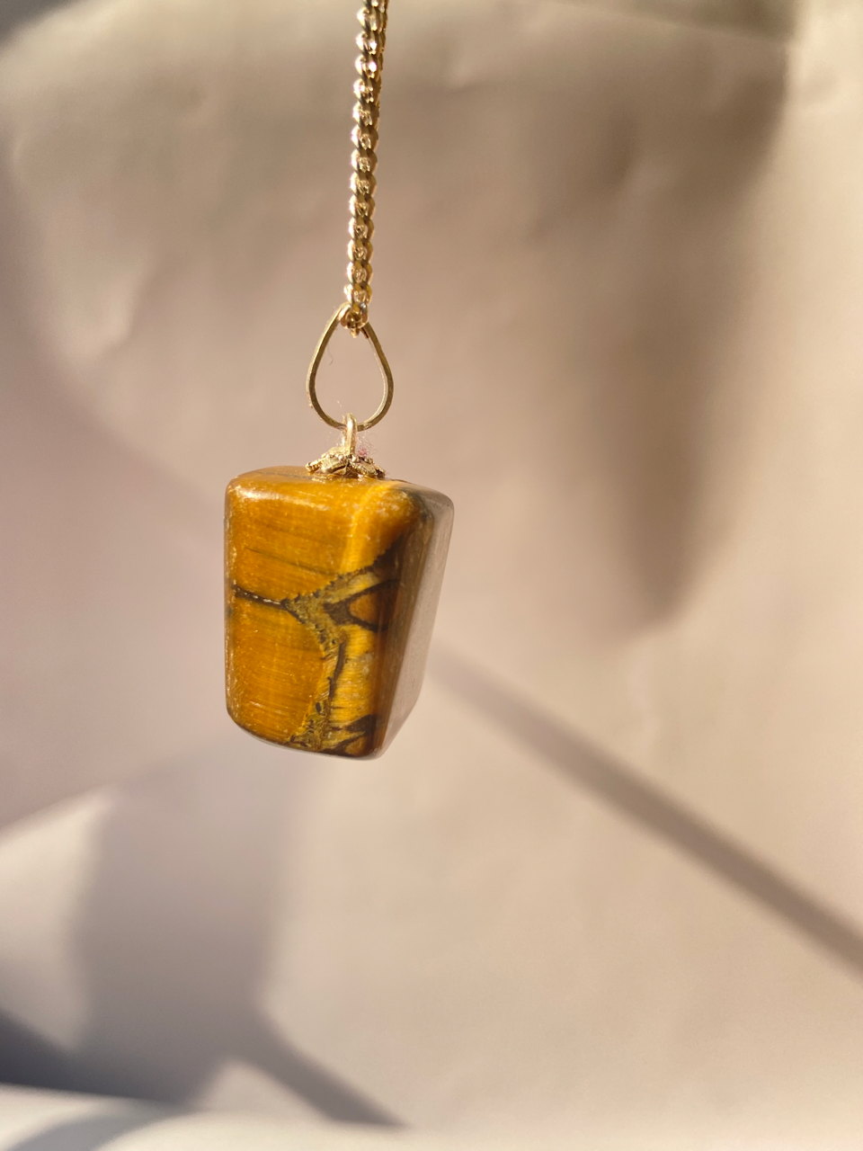 Tiger's eye tumble Pendant