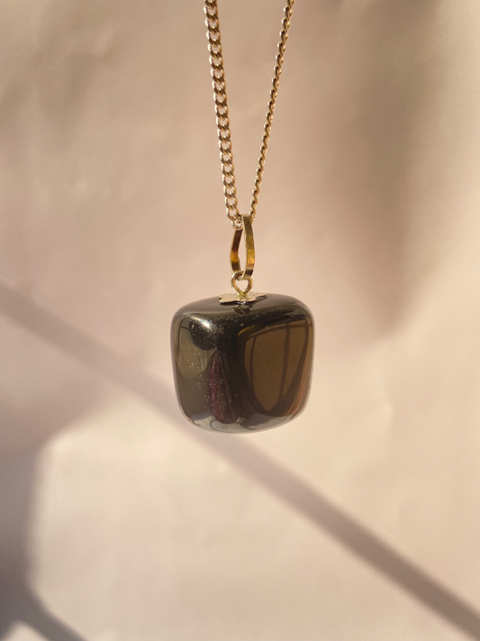 Black Obsidian Pendant