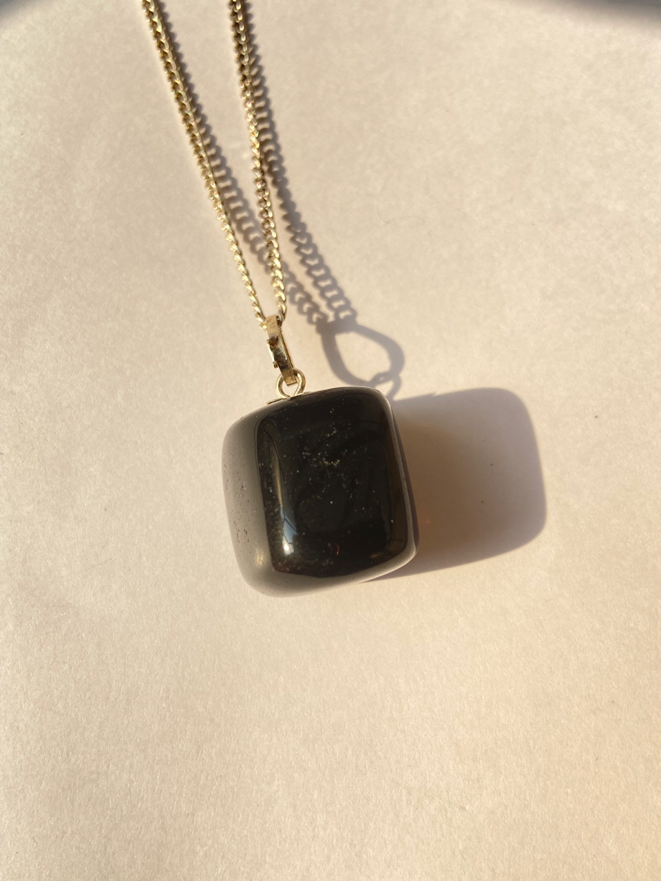 Black Obsidian Pendant