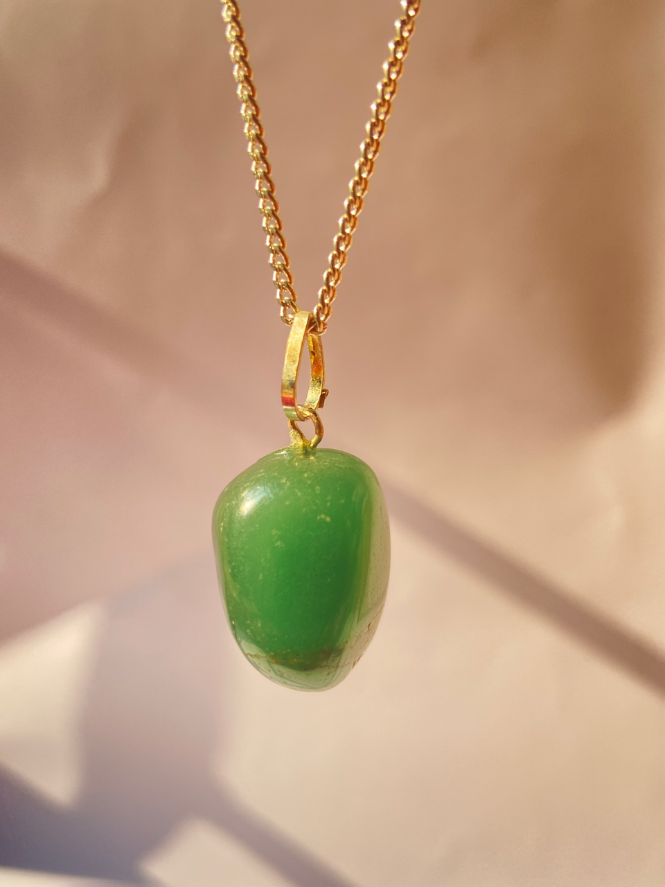 Dark Green Aventurine Pendant