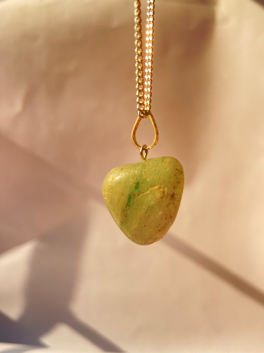 Light Green Aventurine Pendant