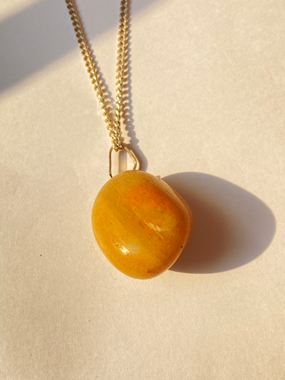 Yellow Aventurine Pendant