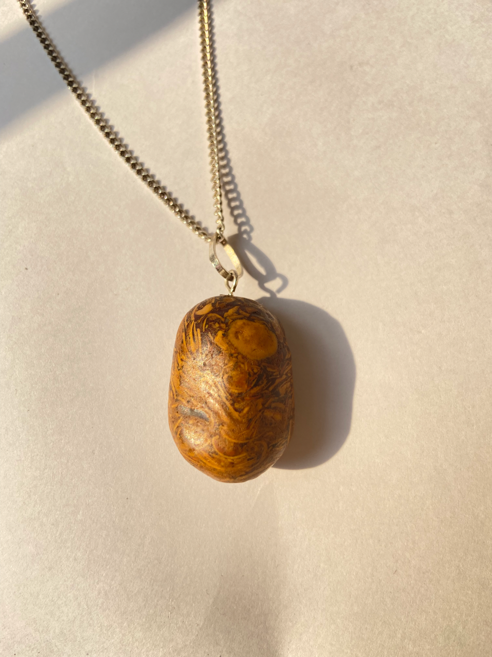 Mariam jasper Pendant