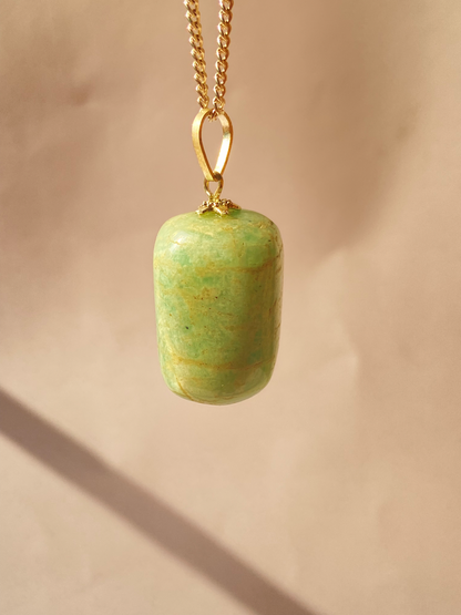 Amazonite Tumble Pendant