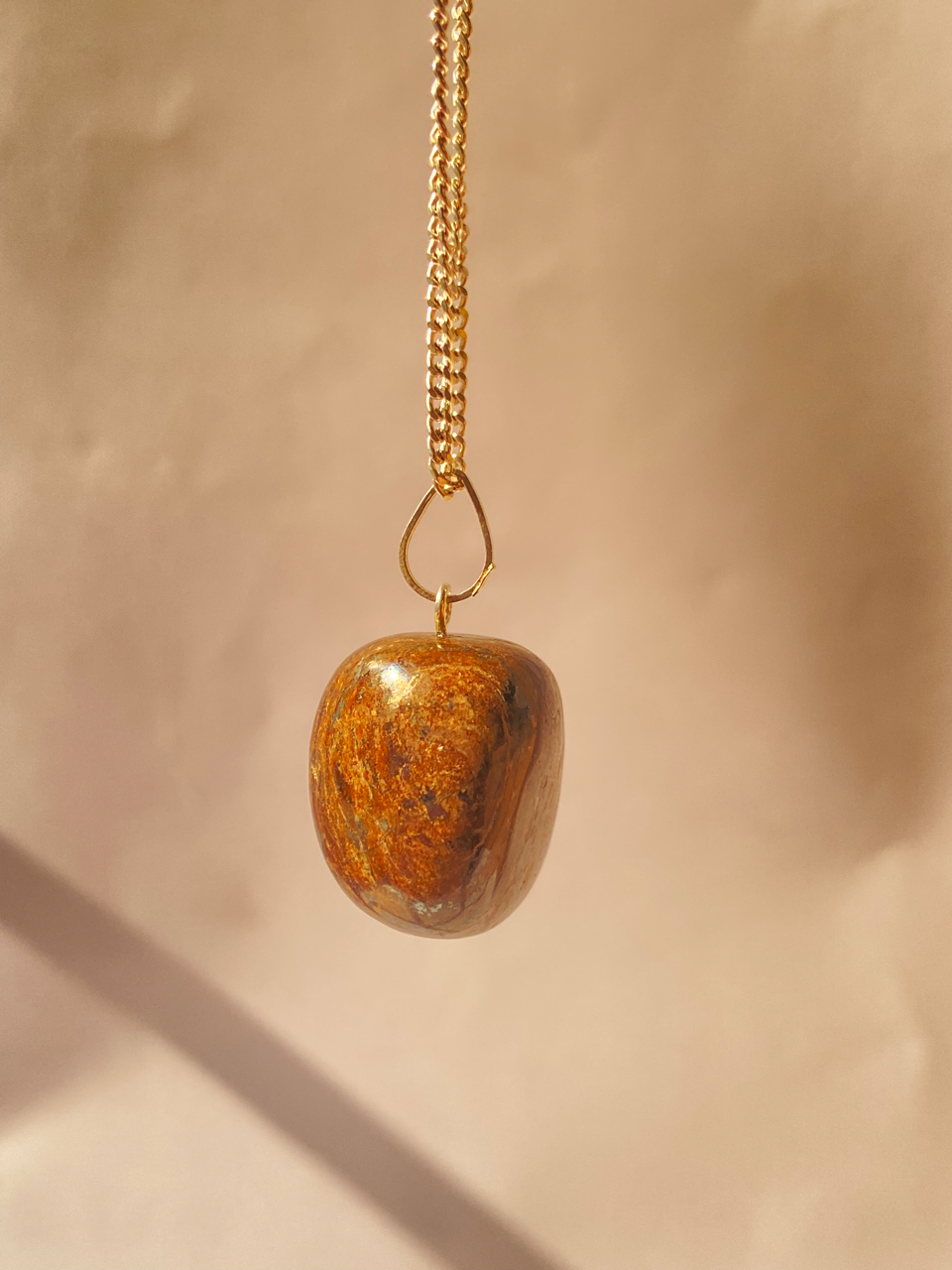 Bronzite tumble Pendant