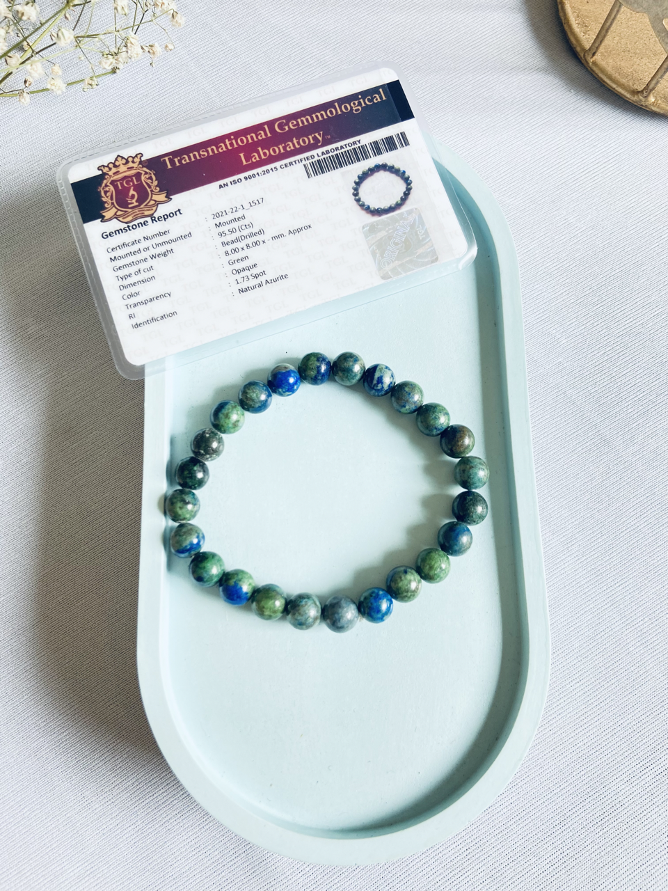 Azurite Bracelet