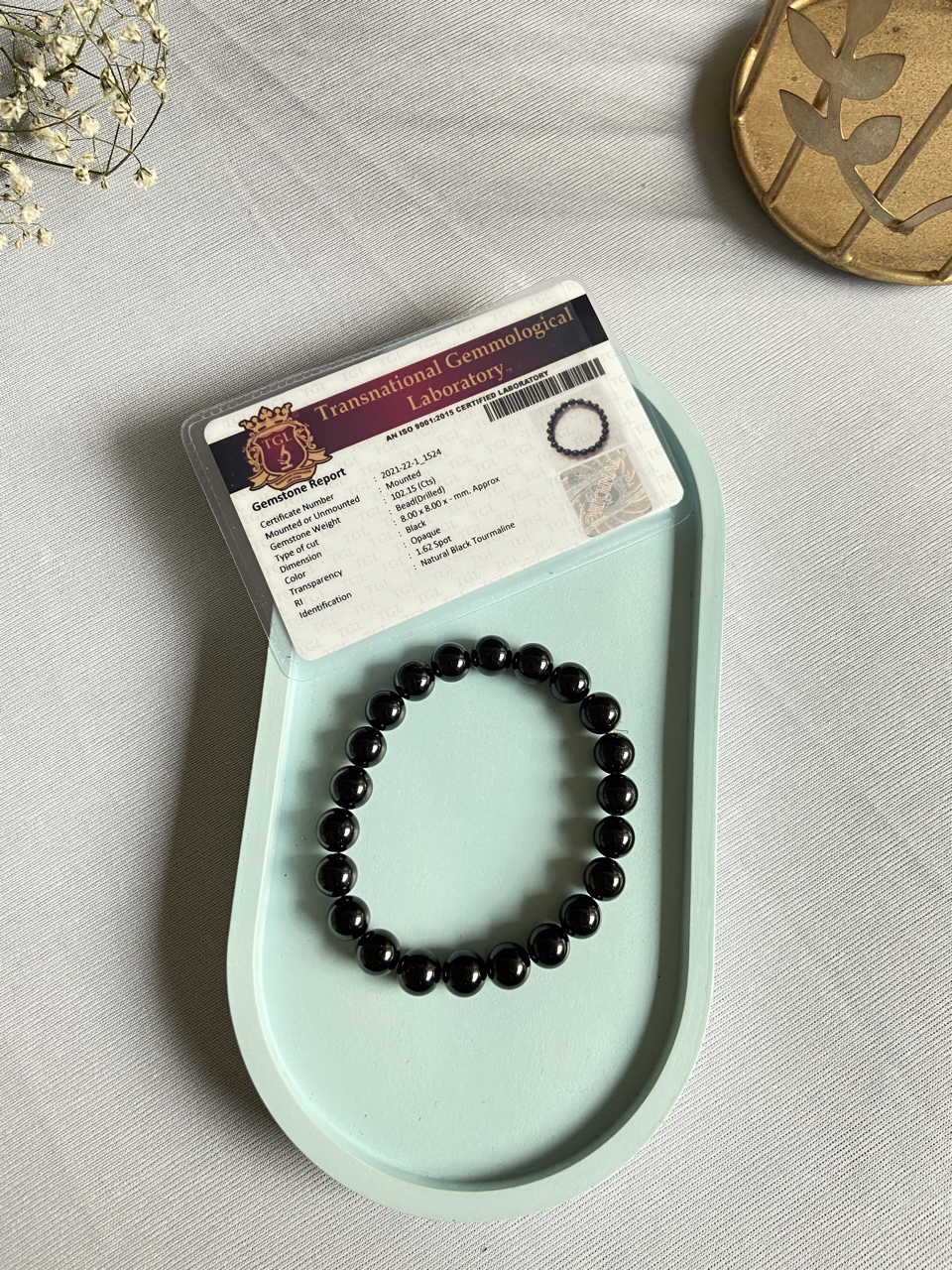 Black Tourmaline Bracelet