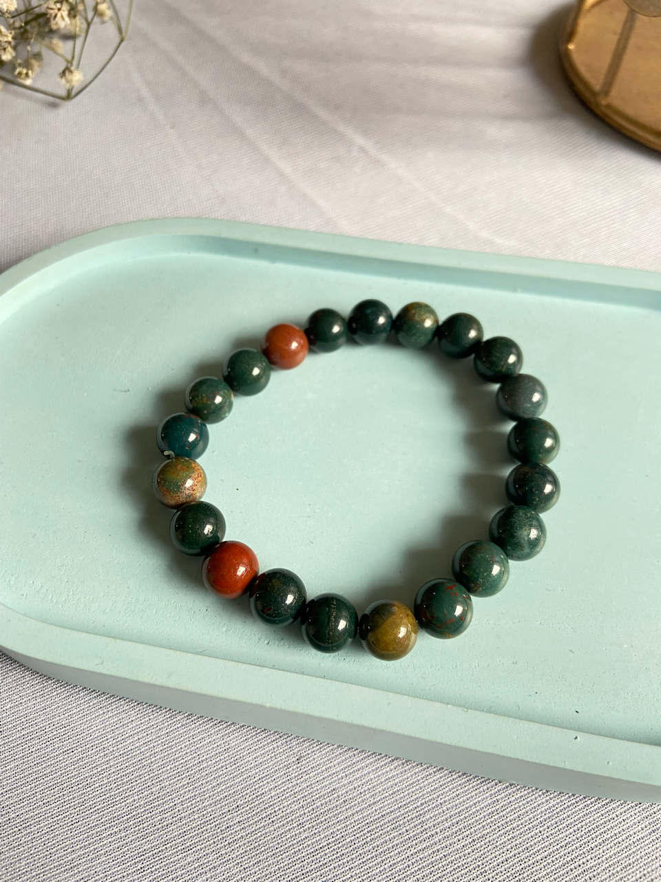 Bloodstone Bracelet