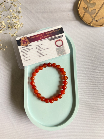 Carnelian Bracelet