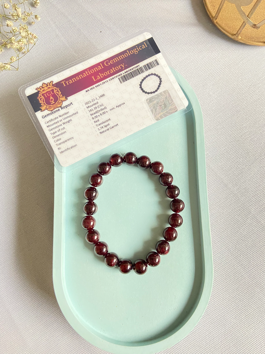 Garnet Bracelet