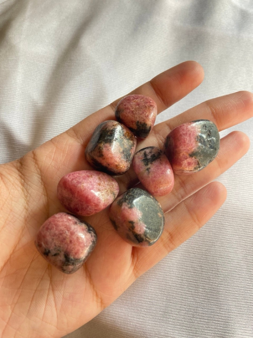 Rhodonite Tumbles