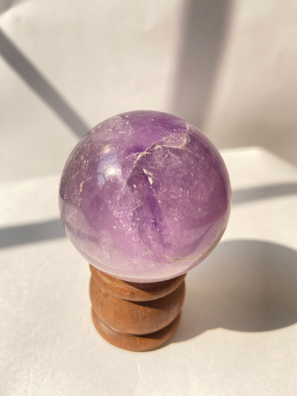 Amethyst sphere