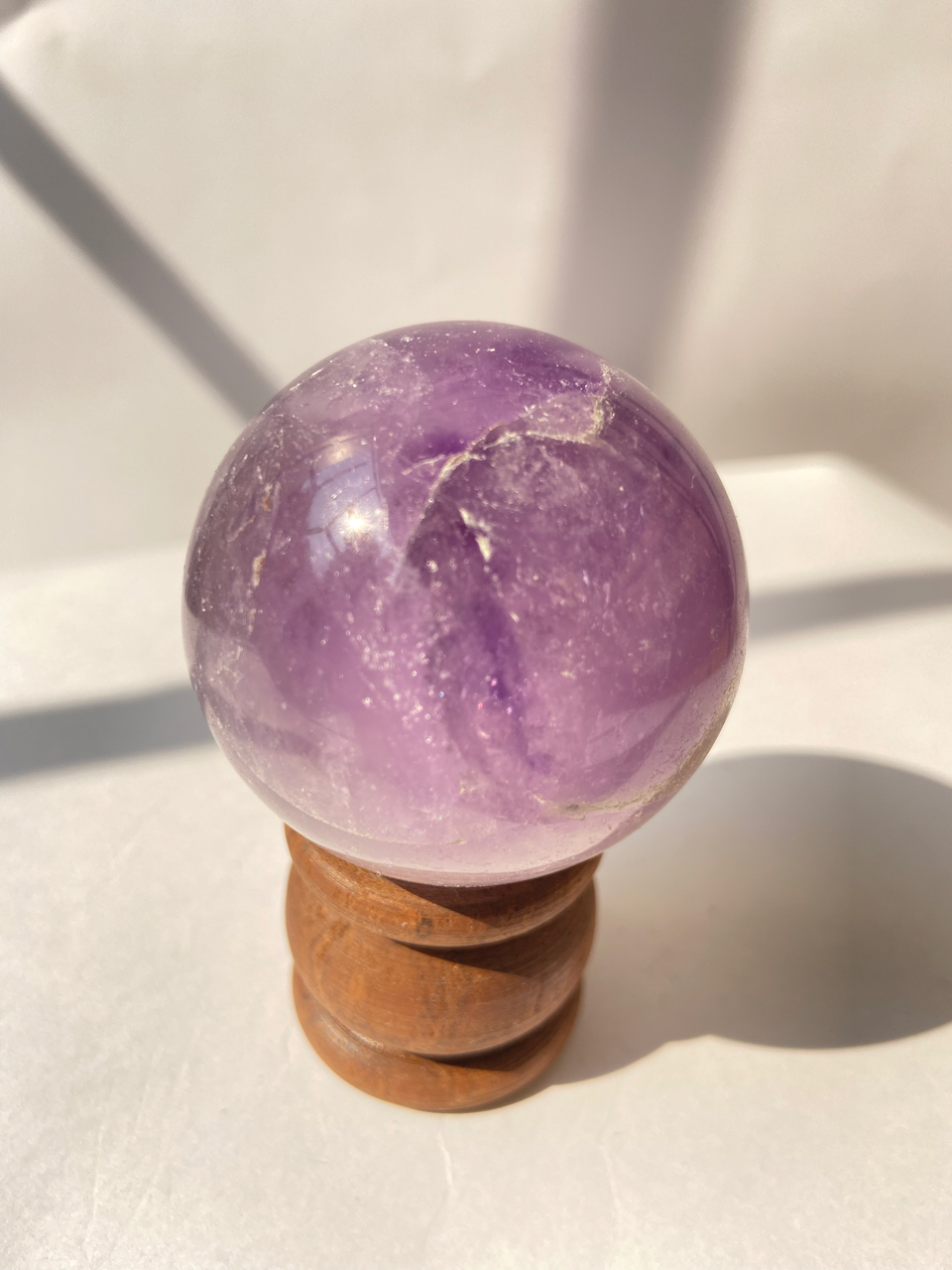 Amethyst sphere