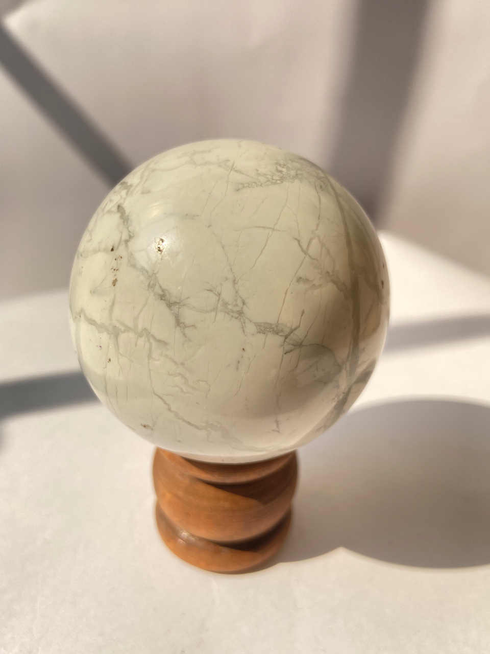 Howlite Sphere