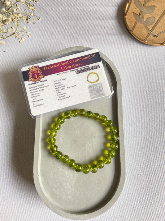 Peridot Bracelet