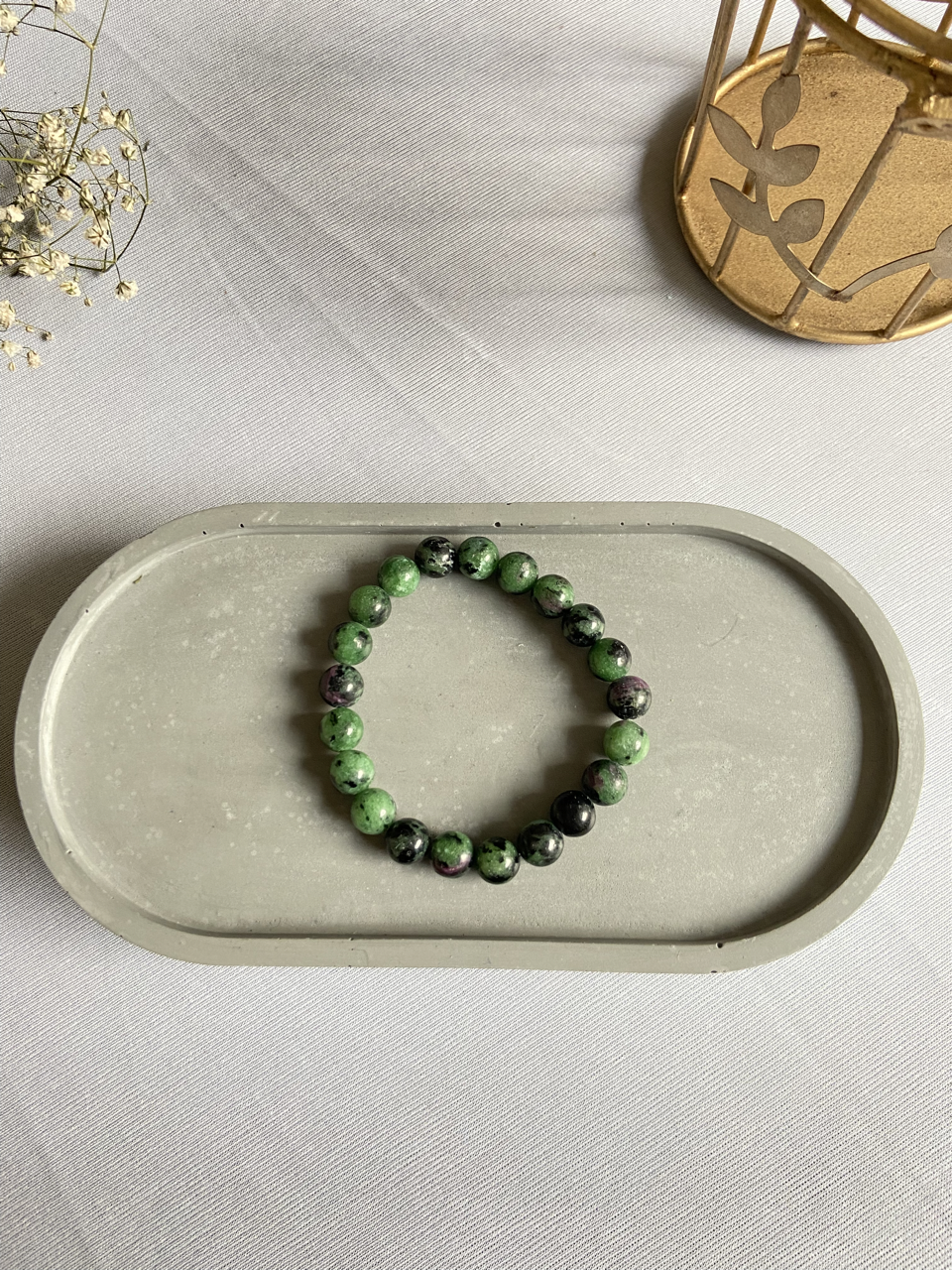 Ruby Zoisite Bracelet