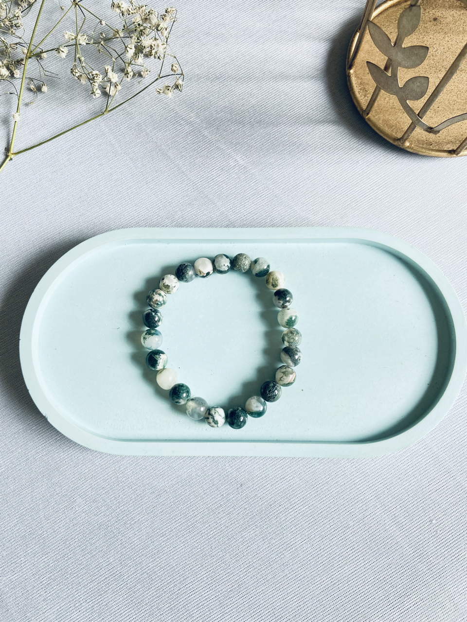 Tree agate Bracelet