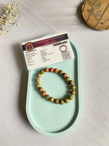 Unakite Bracelet