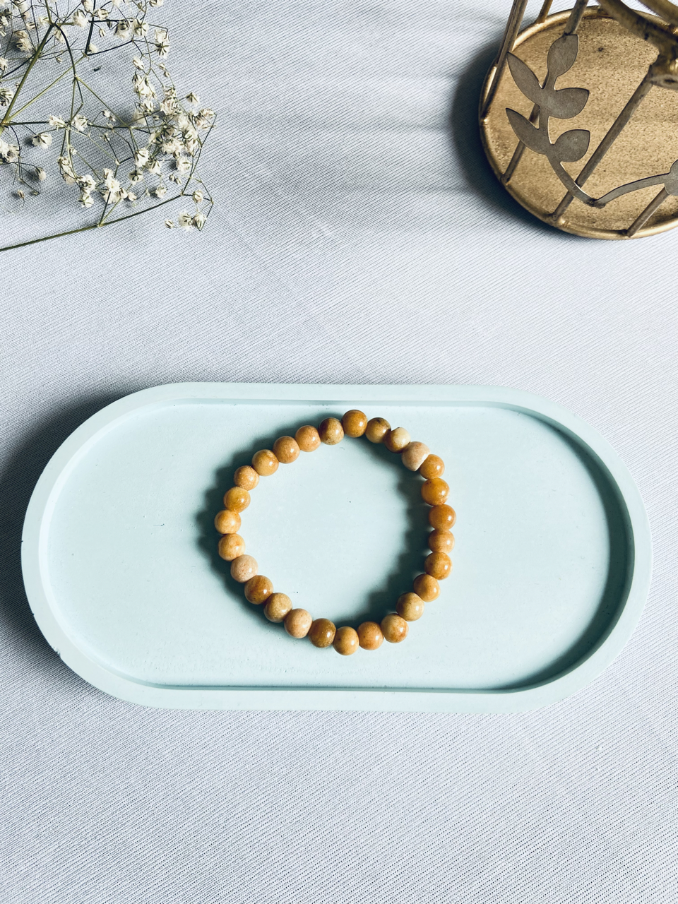 Yellow jade Bracelet