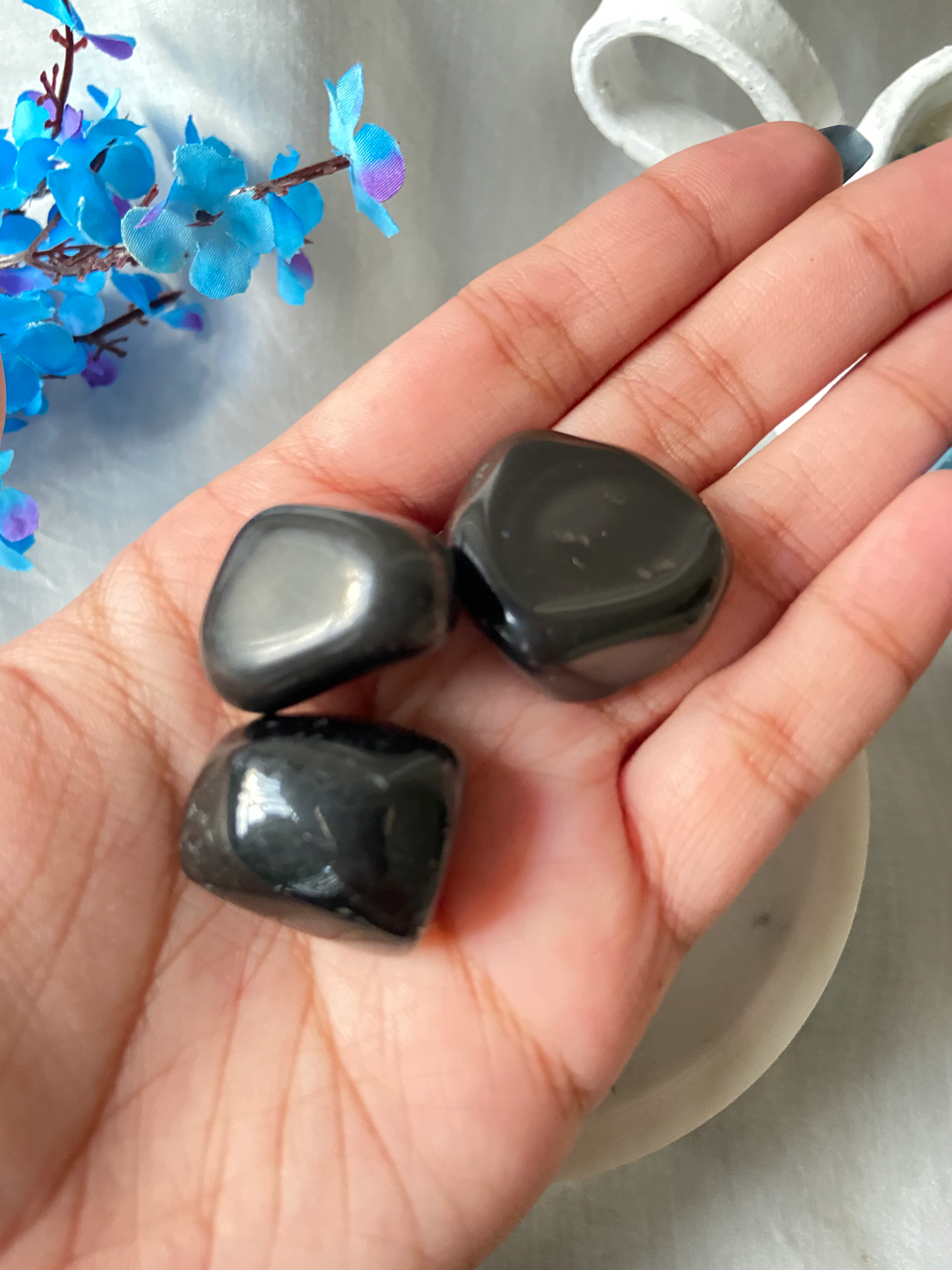 Black Agate Tumbles