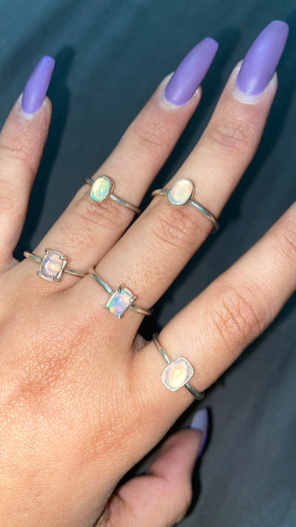 Opal Rings