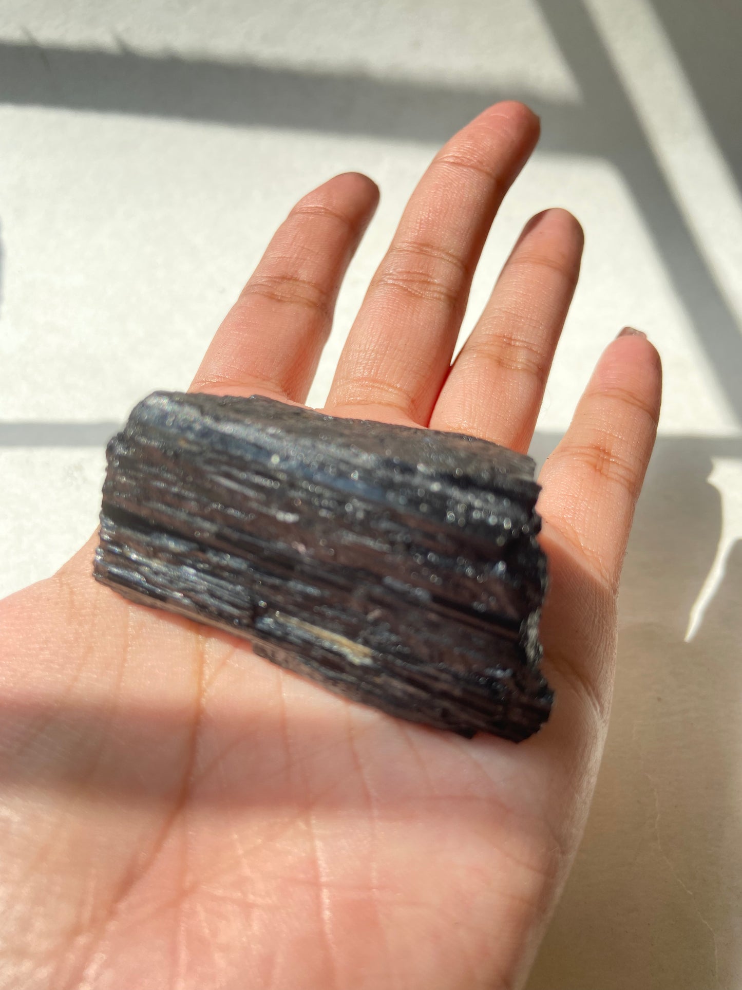 Black tourmaline raw Crystals