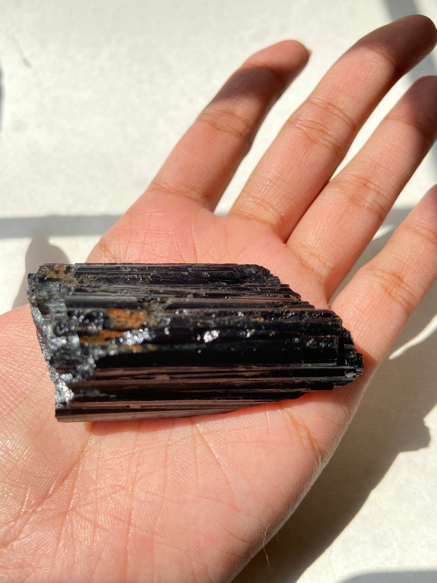 Black tourmaline raw Crystals