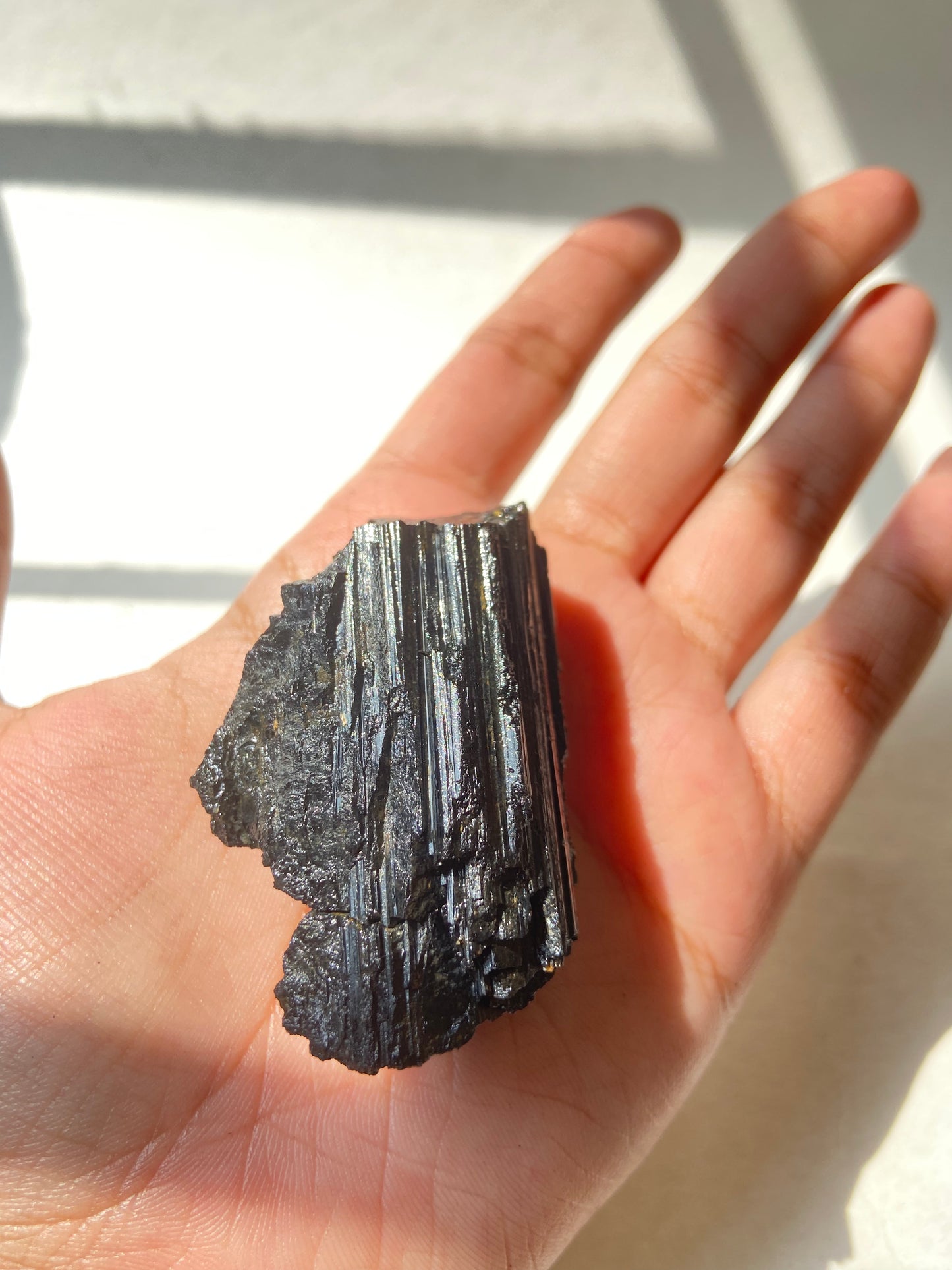 Black tourmaline raw Crystals