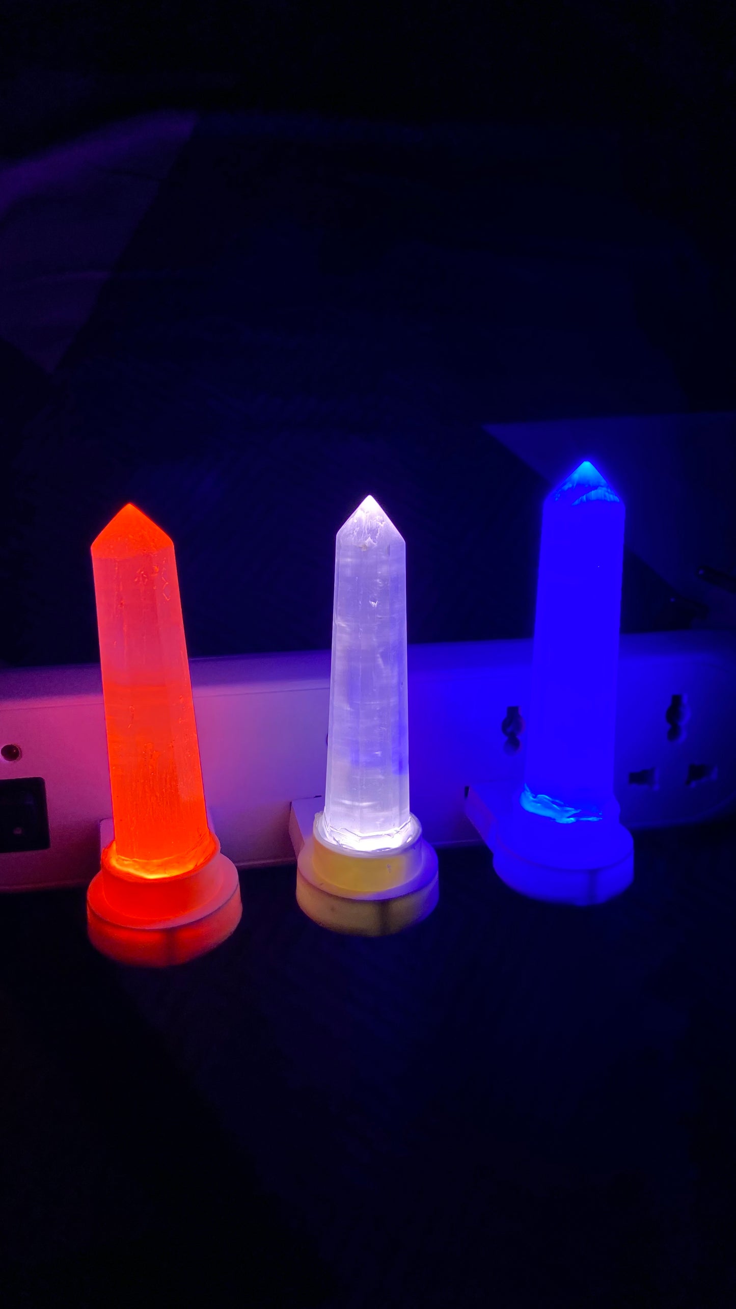 Selenite Lamp