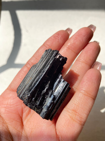 Black tourmaline raw Crystals