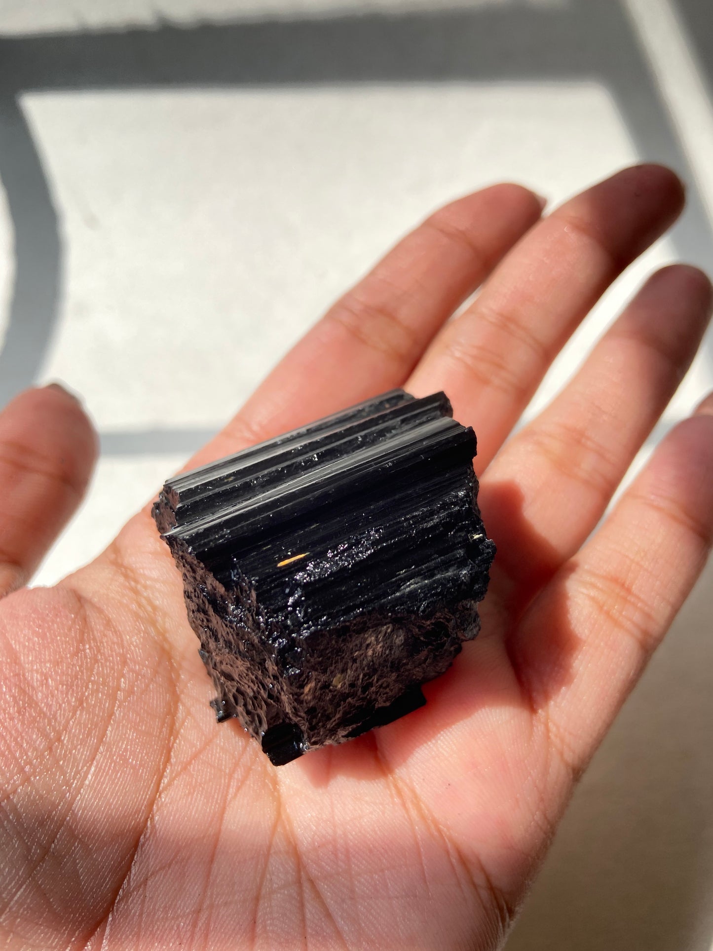 Black tourmaline raw Crystals