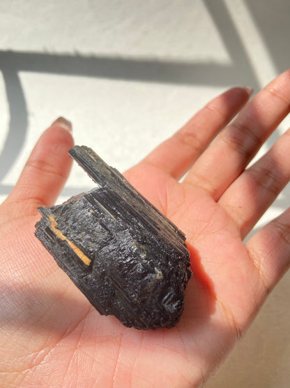 Black tourmaline raw Crystals