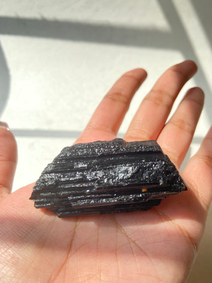 Black tourmaline raw Crystals