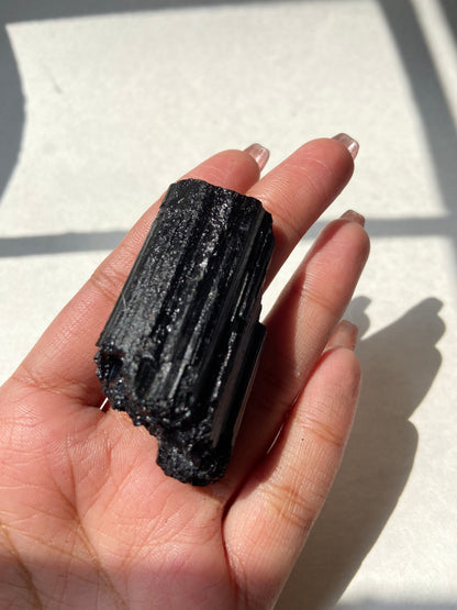 Black tourmaline raw Crystals