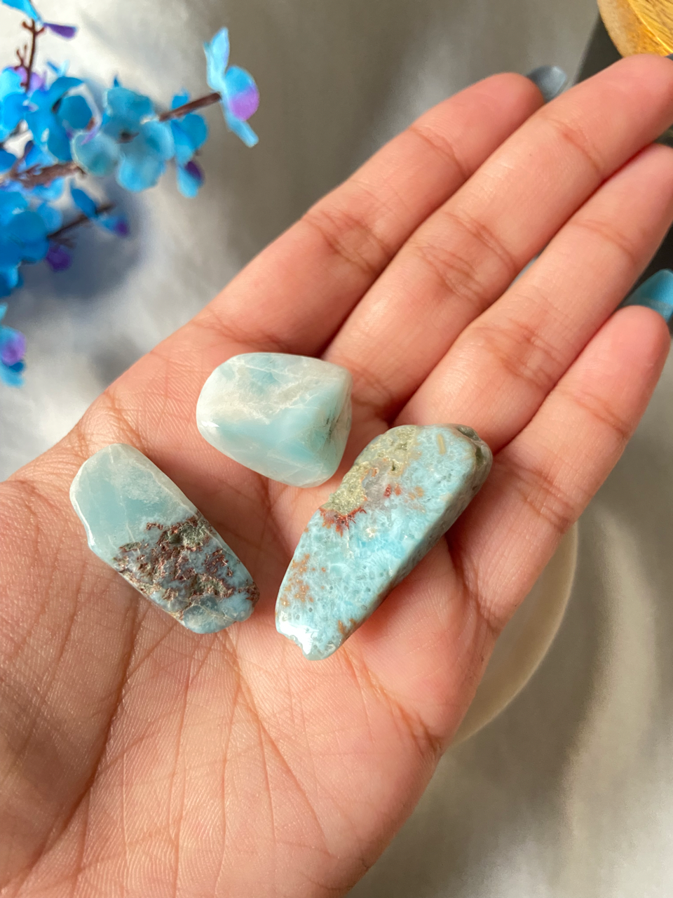 Larimar Tumbles