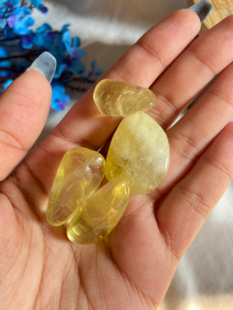 Lemon Quartz tumbles