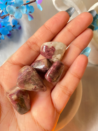 Lepidolite Tumbles