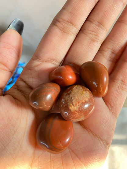 Red jasper Tumbles