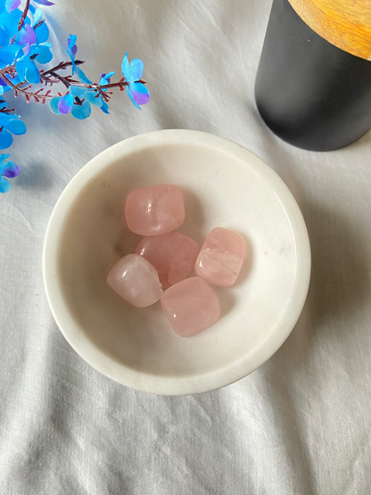 Rose Quartz Tumbles