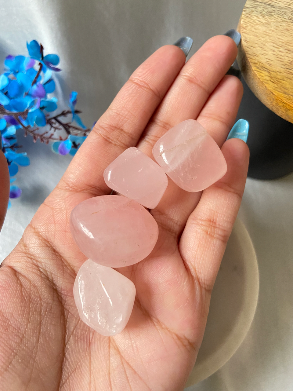 Rose Quartz Tumbles