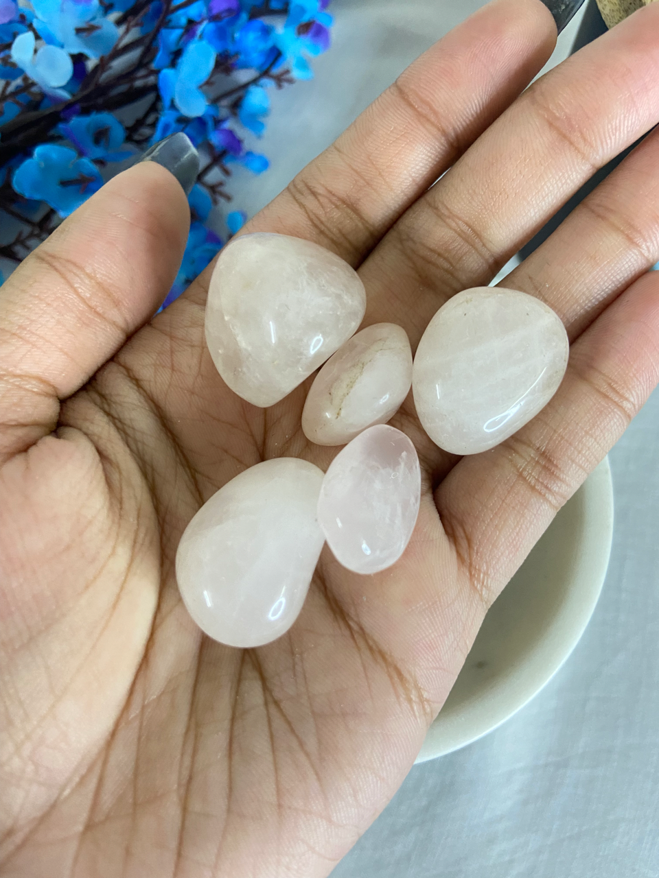 Rose Quartz Tumbles