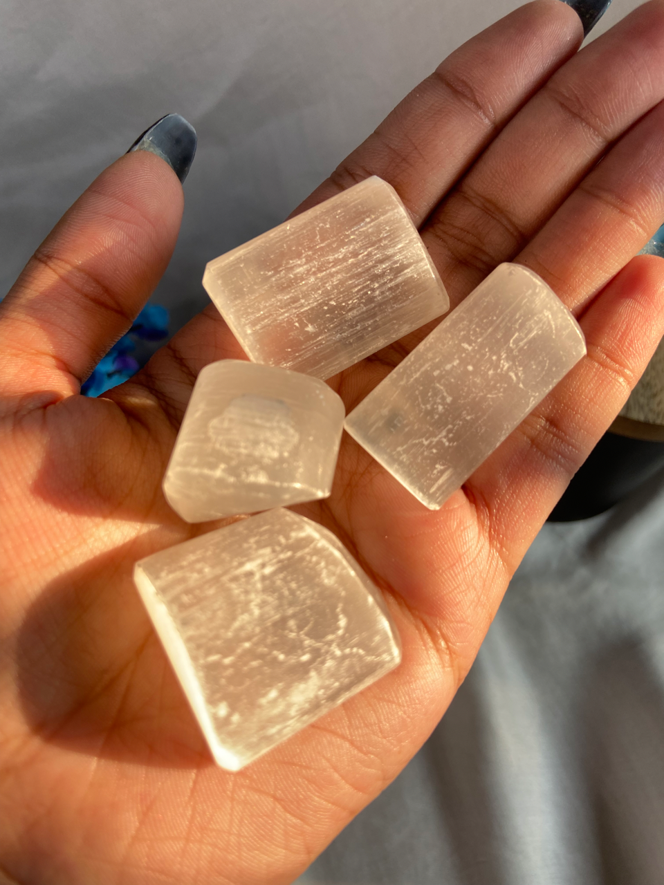 Selenite Tumbles